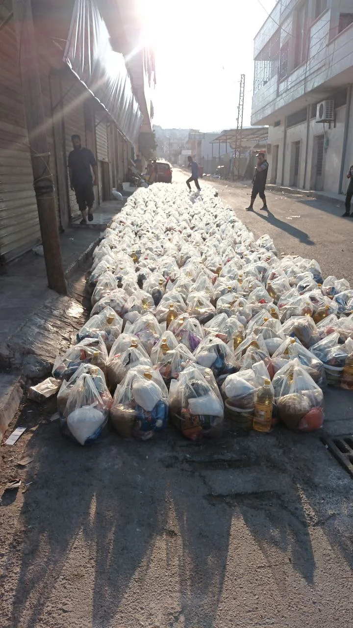 امداد اضطراری و کمک‌های غذایی در حلب