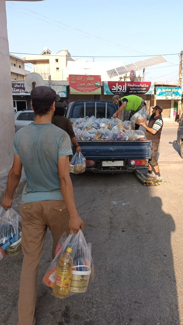 Halep-Suriye'de tüberküloz ve yardım dağılımı ( 20 Eylül)