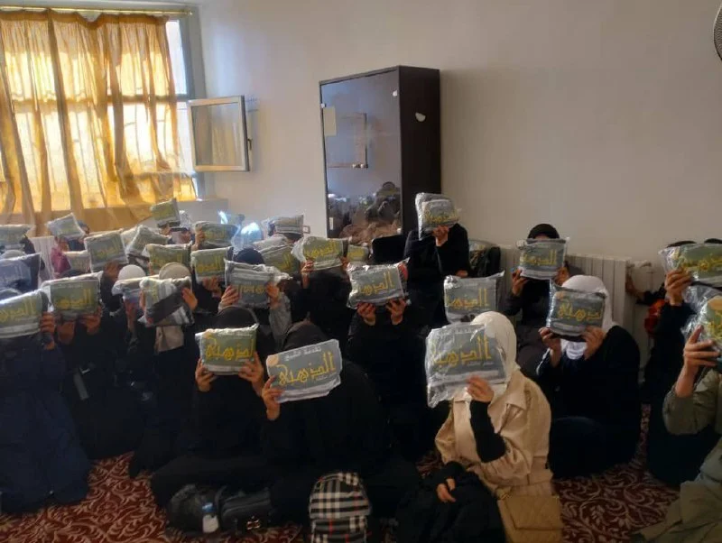 Şam'de Tesettür ve Örtü Dağıtımı