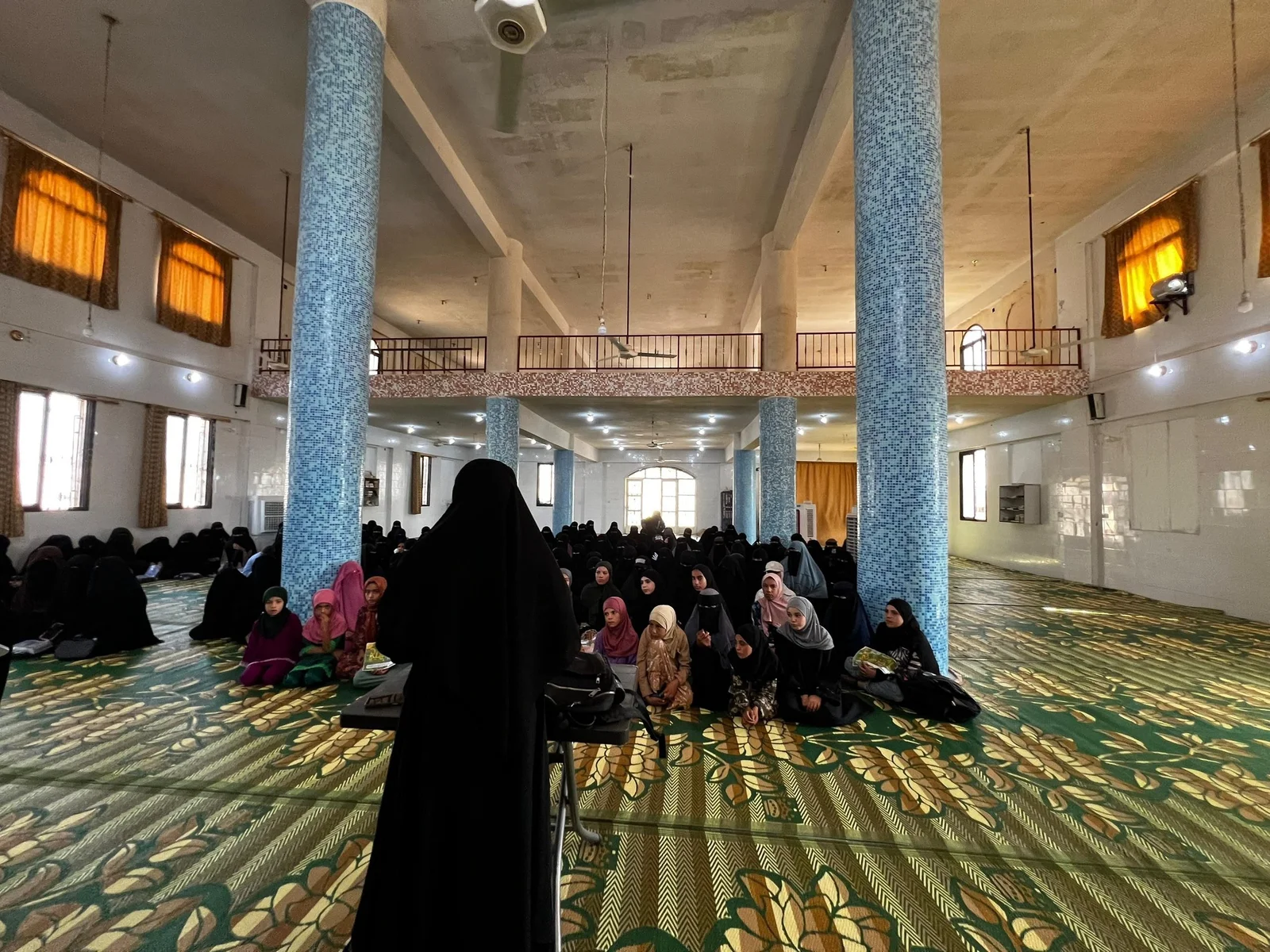 توزیع پوشش و حجاب شرعی در دمشق